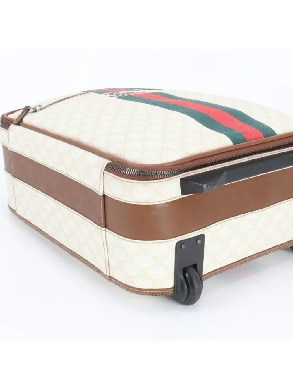 ★SOLD★ Gucci Sherry Line GG Supreme Suitcase Carry Case Bag Business Travel - Picture 5 of 11